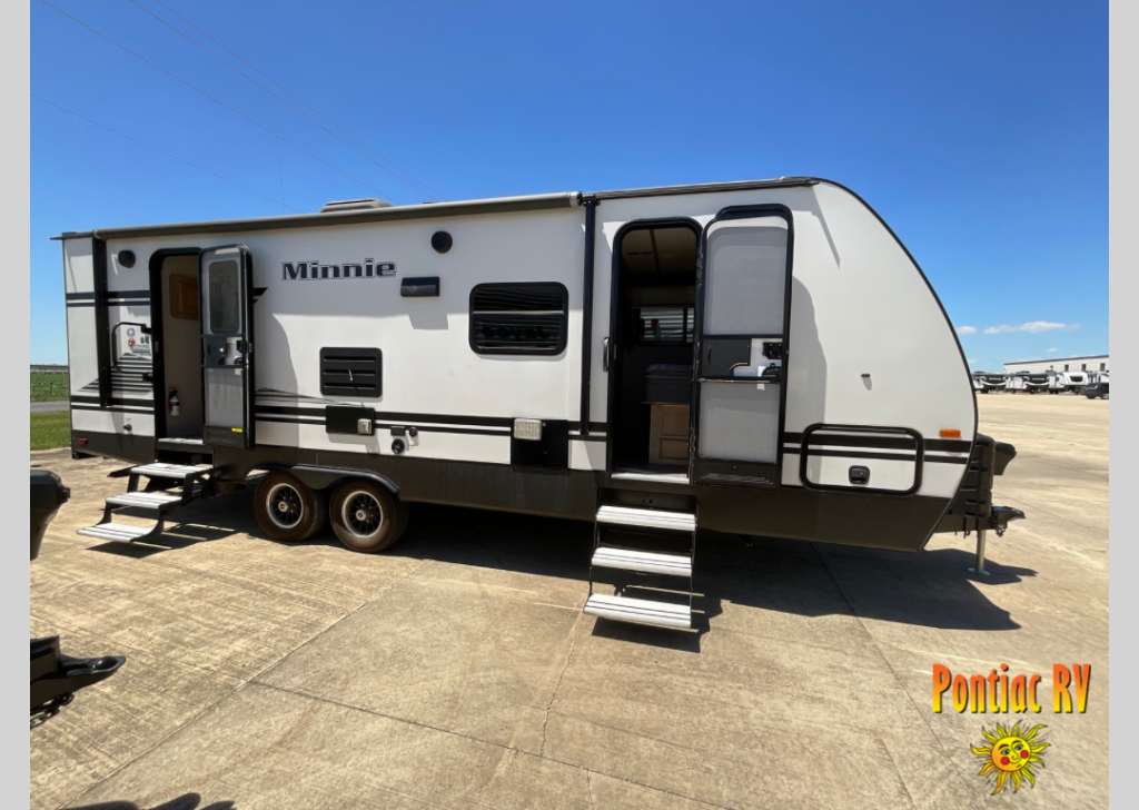 Used 2020 Winnebago Industries Towables Minnie 2701RBS Travel Trailer ...