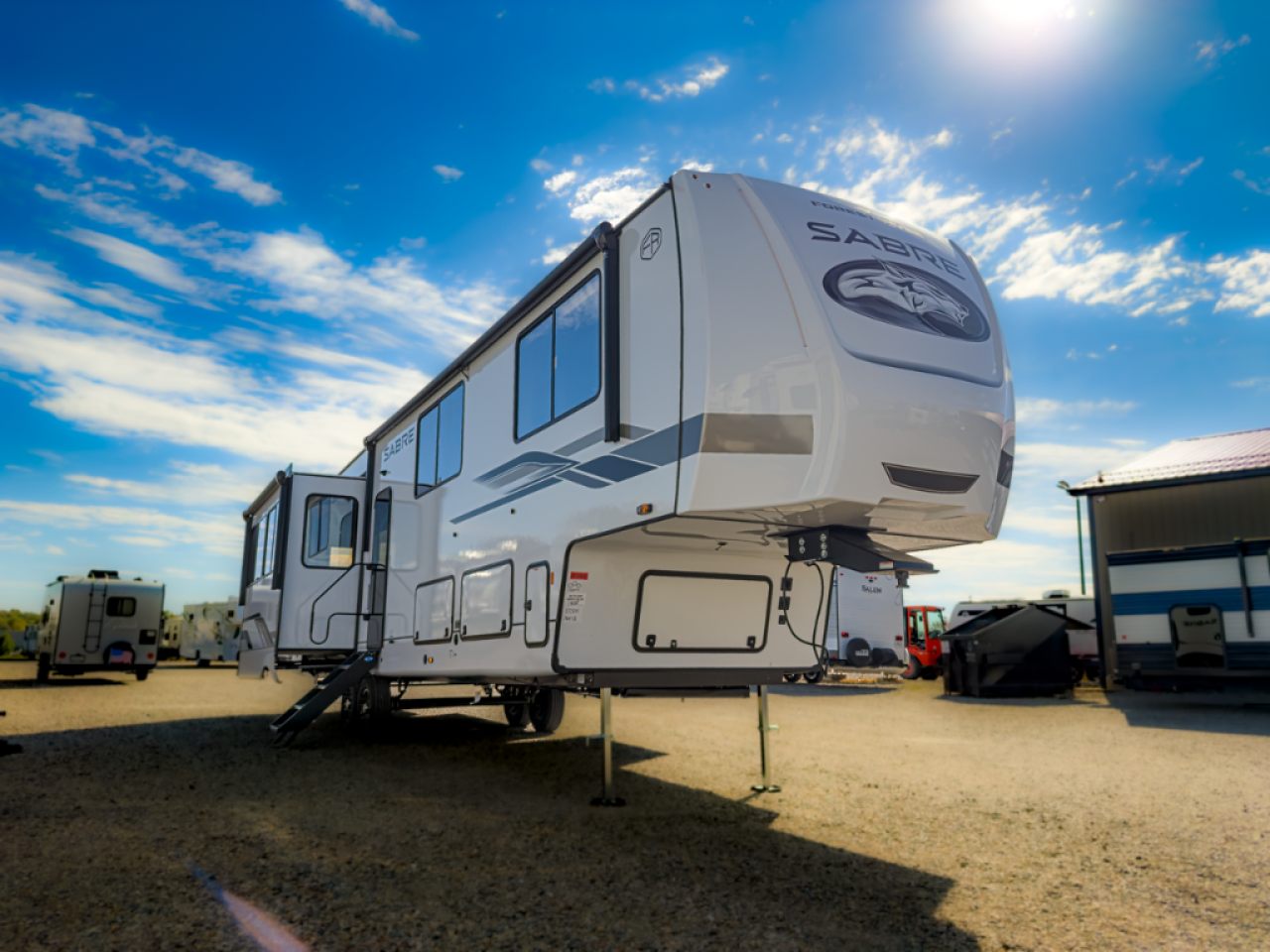 2026 Sabre 36FLX fifth-wheel exterior