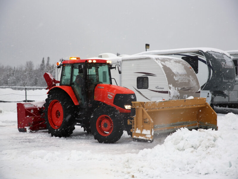 Snow Removal Equipment Storage Ottawa