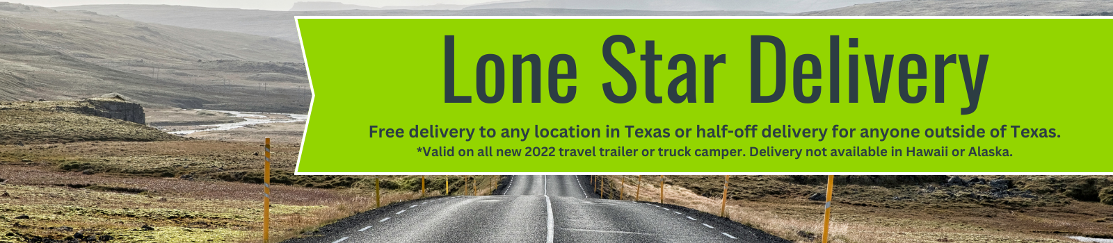Lone Star Delivery Promotion Banner image
