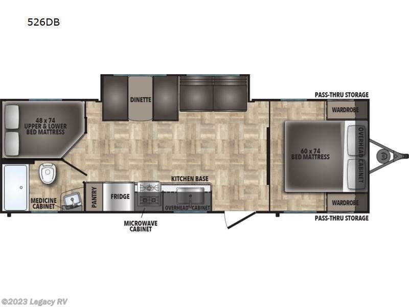Travel Trailer Floorplan