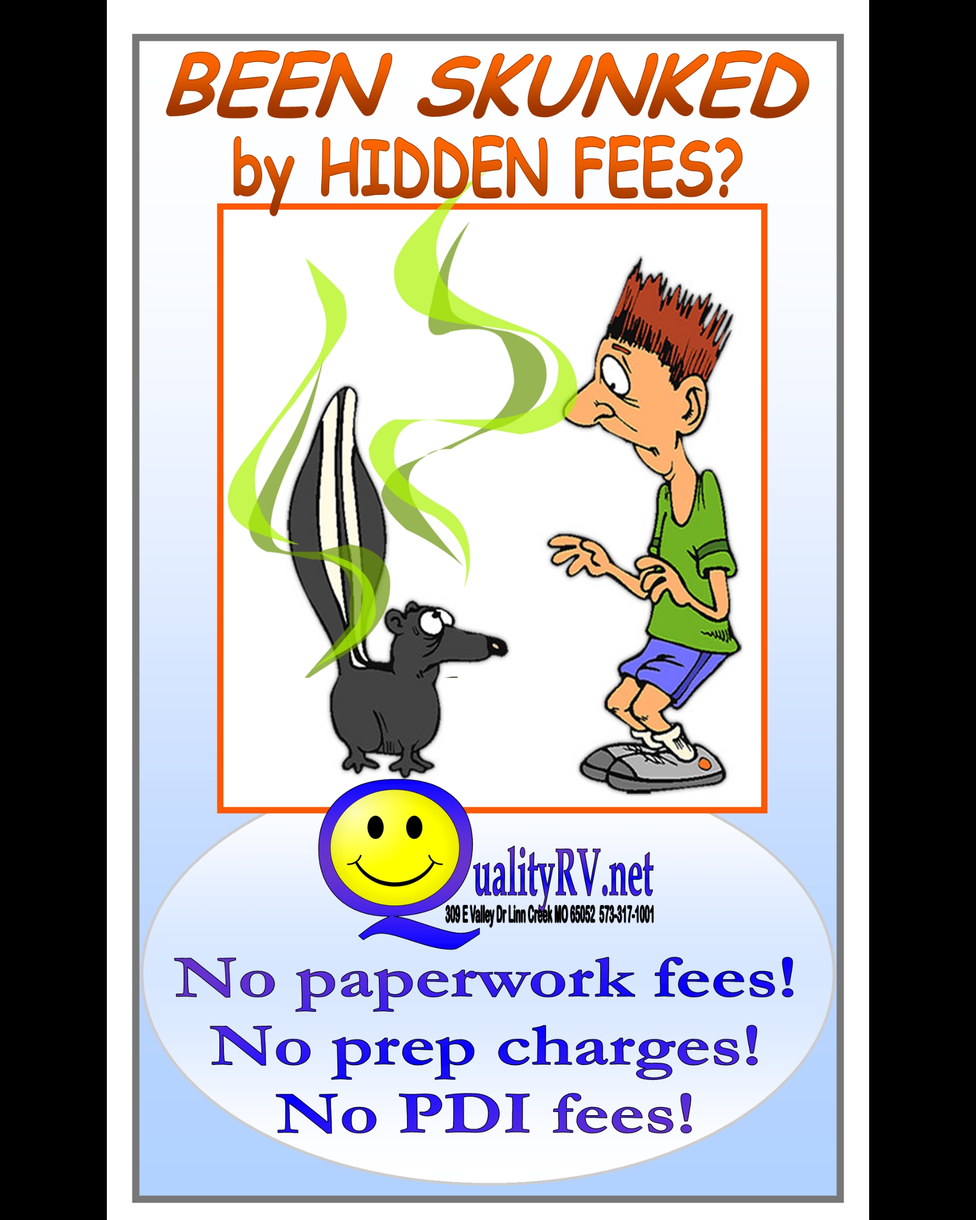 No hidden fees