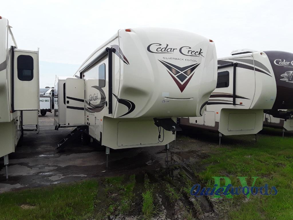 New 2021 Forest River RV Cedar Creek Silverback 29RW Fifth Wheel