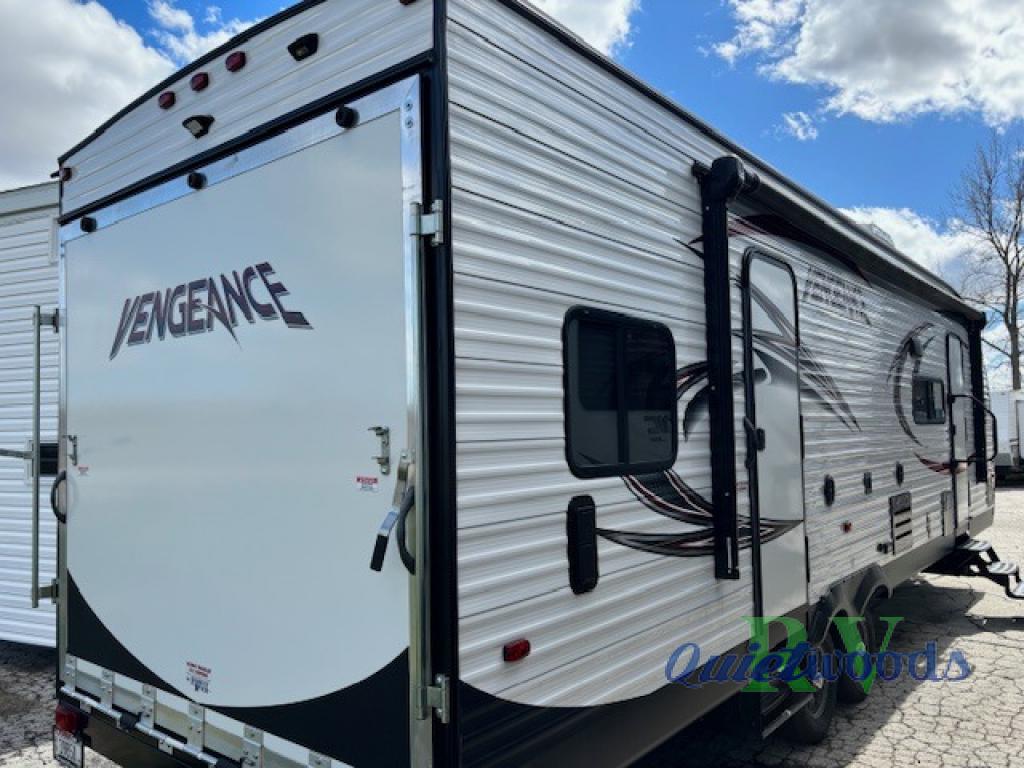 Used 2018 Forest River RV Vengeance Rogue 29V Toy Hauler Travel Trailer ...