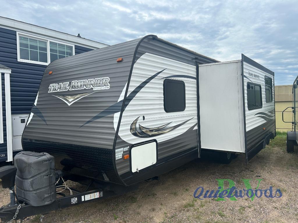 Used 2016 Heartland Trail Runner 27FQBS Travel Trailer at Quietwoods RV ...