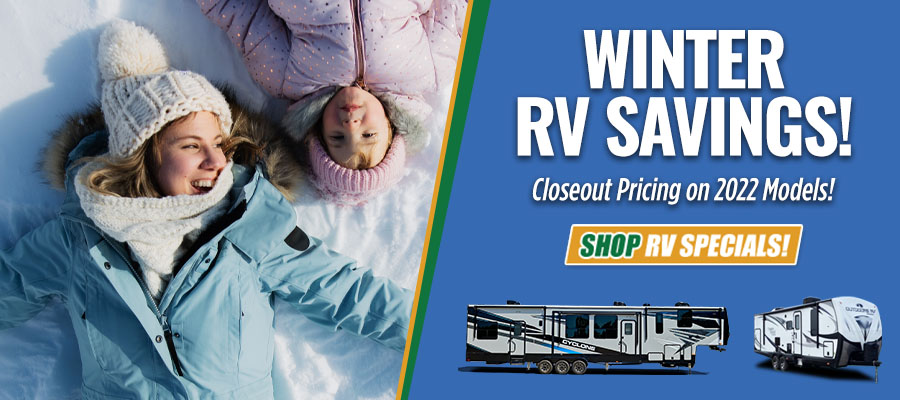 Winter RV Savings