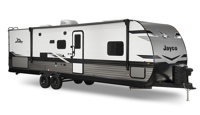 Roadtrek RV in white and black