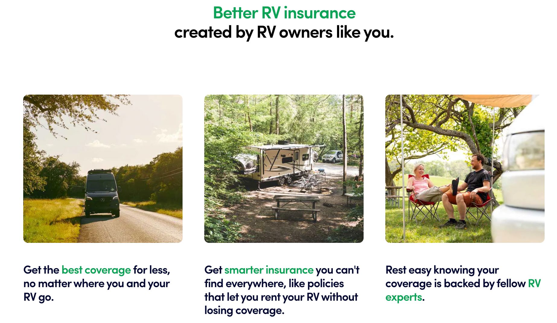 Better RV insurance created by owners like you