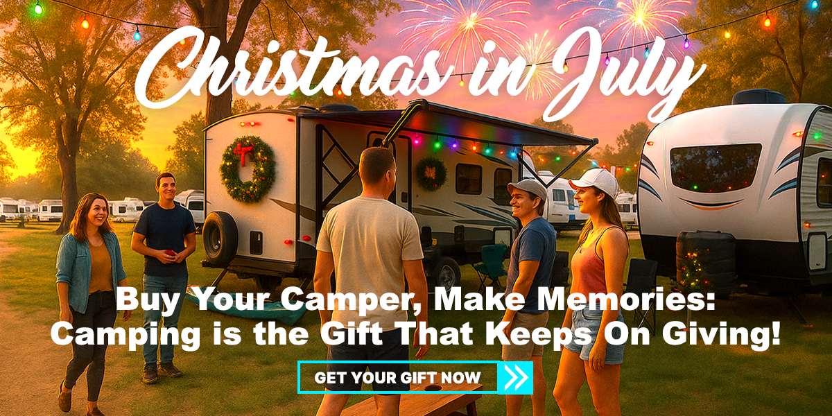 Christmas in July, Win 1 week camping at either Myrtle Beach Travel Park or Willow Tree RV Resort