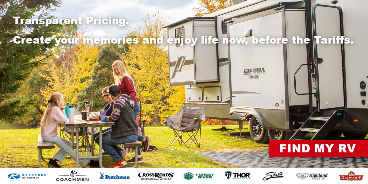 May promotion Transparent pricing. Create memories and enjoy life now, before the tariffs.