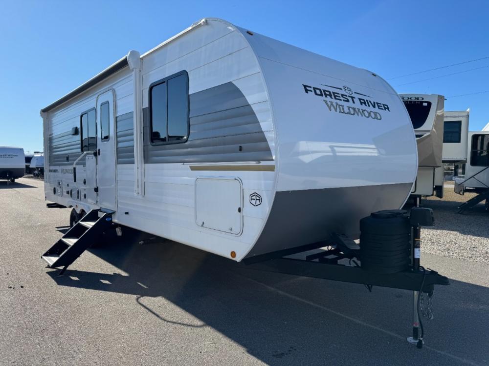 Brand New 2025 Forest River Wildwood travel trailer 26RBS