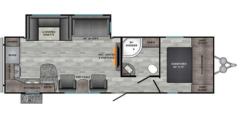 2024 CrossRoads Zinger travel trailer ZR280RK