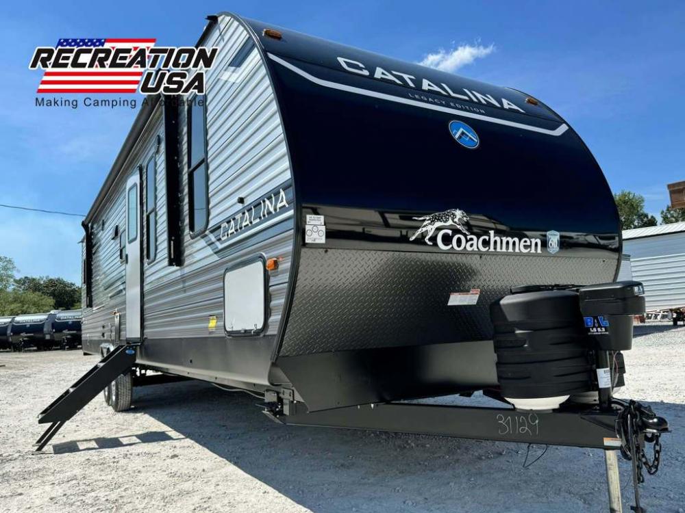 2024 Coachmen Catalina Legacy Edition travel trailer 343BHTS 2 Queen Beds