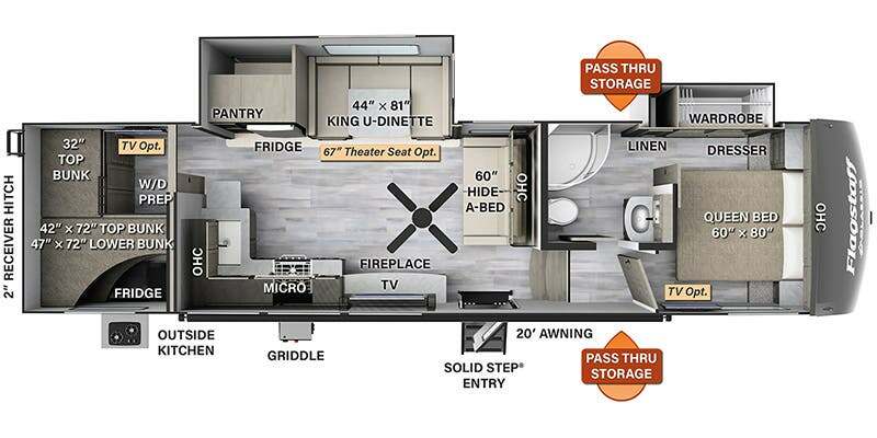 New 2023 Forest River RV Flagstaff Classic 529BH