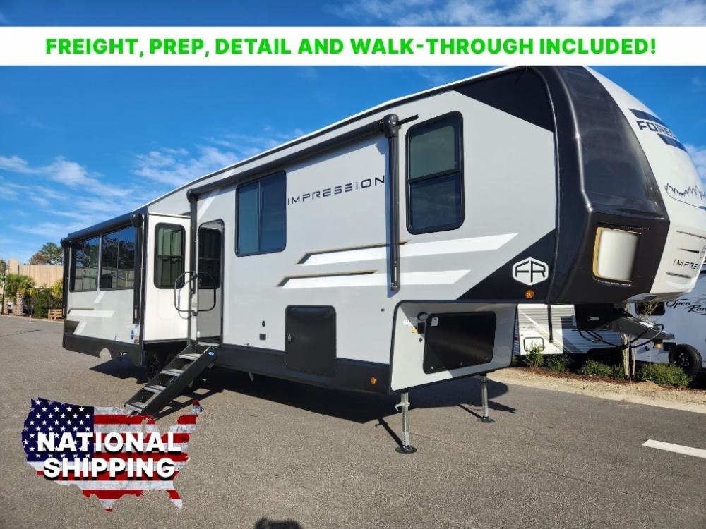 Brand New 2025 Forest River Impression fifth wheel 318RLVIEW