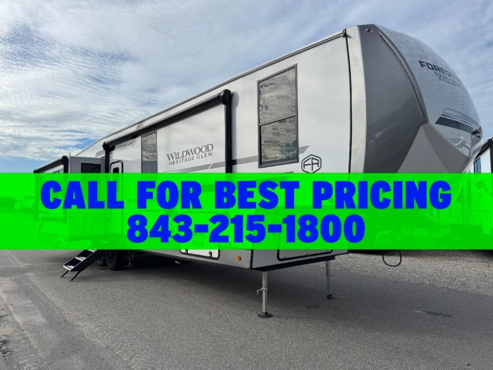 New 2026 Forest River Wildwood Heritage Glen fifth wheel 369BL