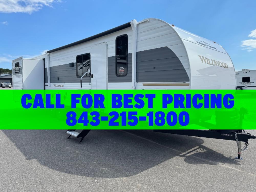 New 2026 Forest River Wildwood travel trailer 31KQBTS