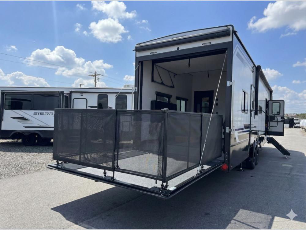 New 2026 Keystone Fuzion Impact Edition LT Series toy hauler 361LT