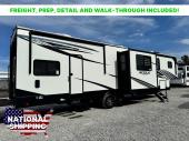 Used 2021 Forest River Vengeance Rogue Armored fifth wheel toy hauler VGF383G2