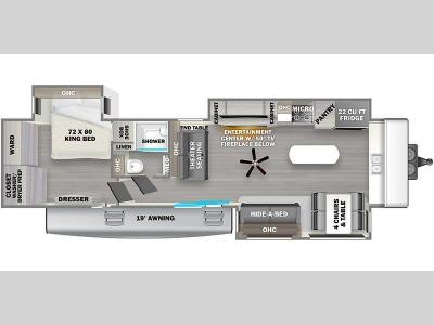 New 2023 Forest River RV Sierra Destination Trailers 402FK