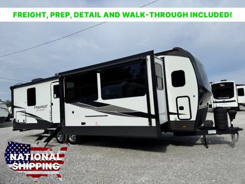 2025 Forest River Flagstaff Classic 832FK Travel Trailer

2 AC's

4.0 LEVELING System

50 amp