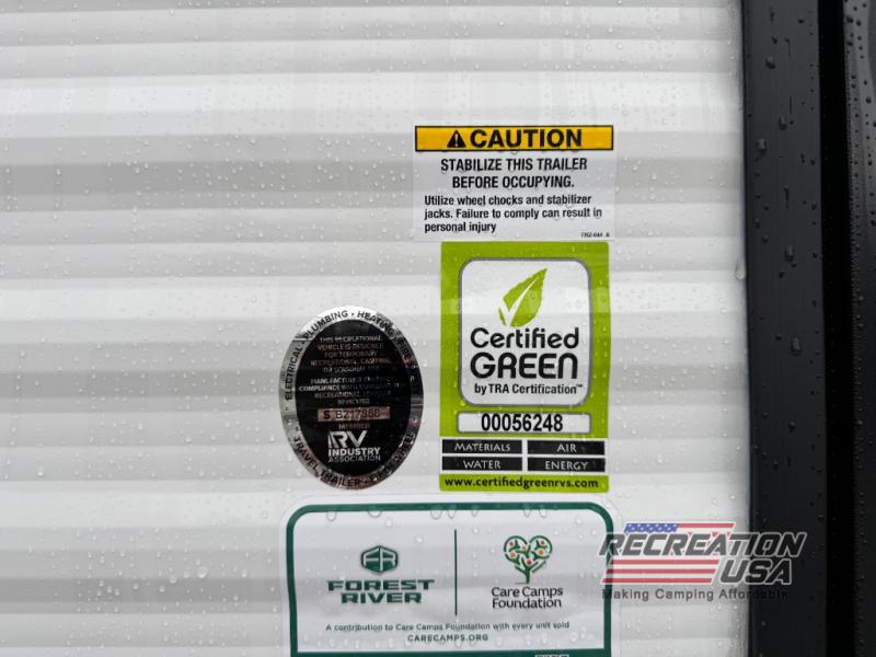 New 2025 Forest River RV Viking 5K Series 25QBH Travel Trailer at