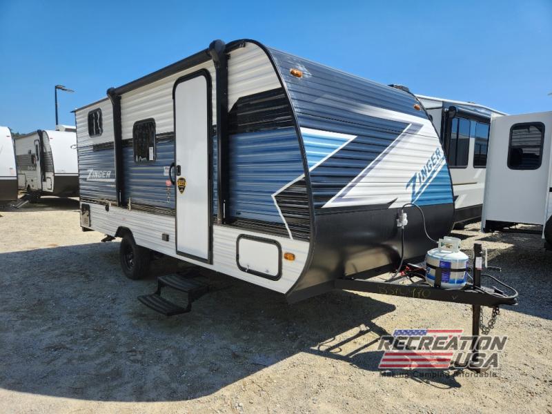 New 2025 CrossRoads RV Zinger Lite ZR18QB Travel Trailer at