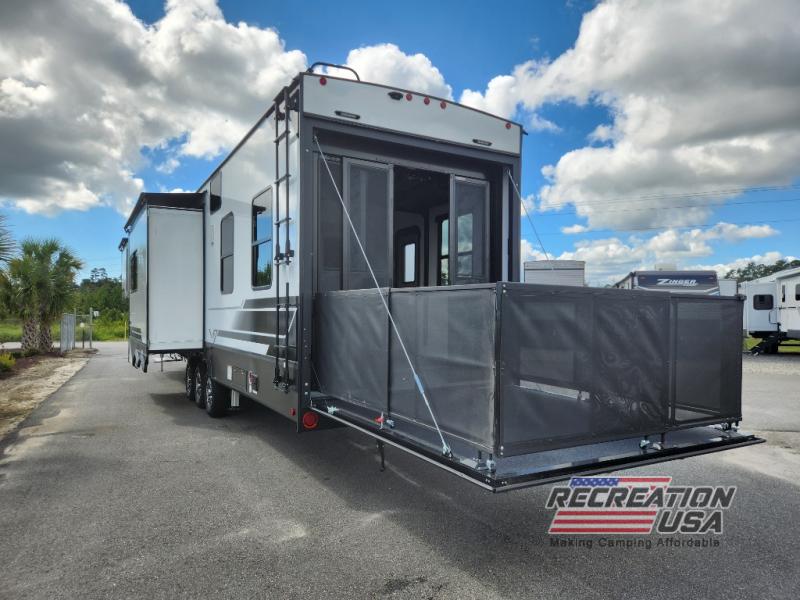 New 2025 Dutchmen RV Triton 4013 Toy Hauler Fifth Wheel at