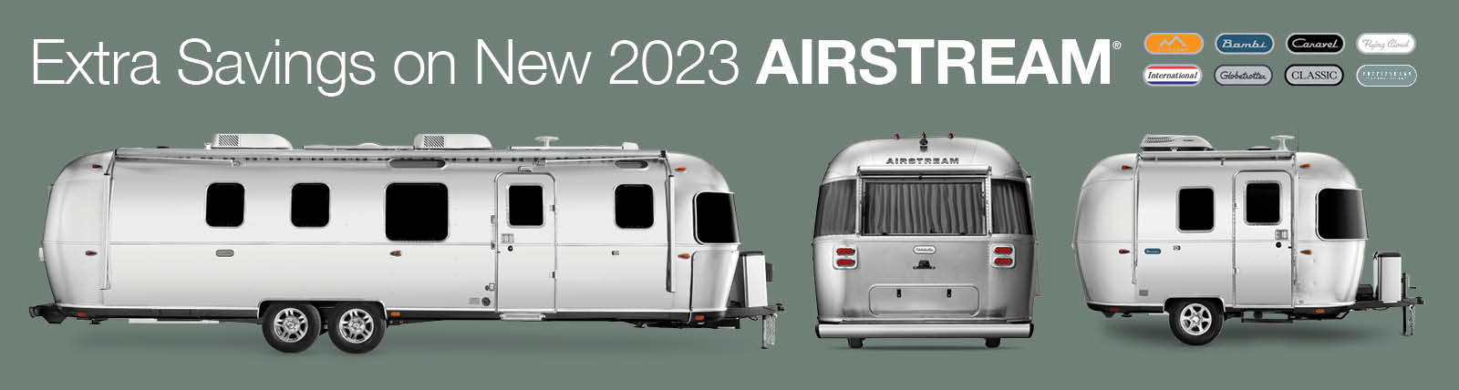 Extra Savings on New 2023 Airstream