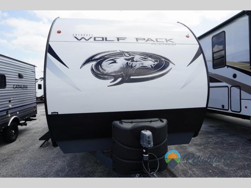 Used 2022 Forest River RV Cherokee Wolf Pack 25PACK12+ Toy Hauler