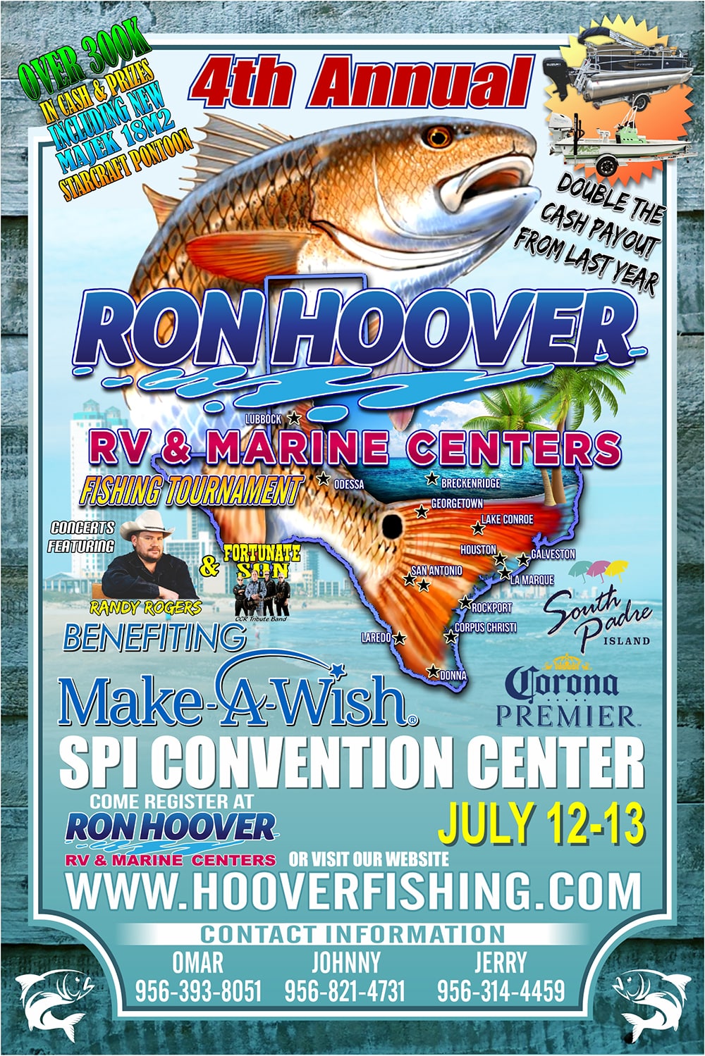 Ron Hoover Fishing Tournament in Texas