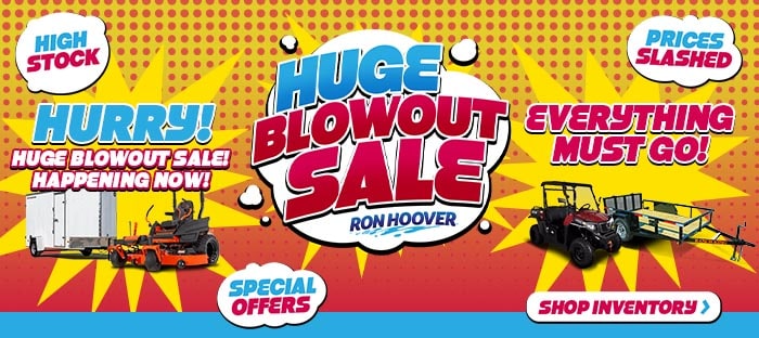 Equipment Blowout Sale