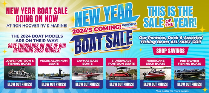 New Year Boat Sale