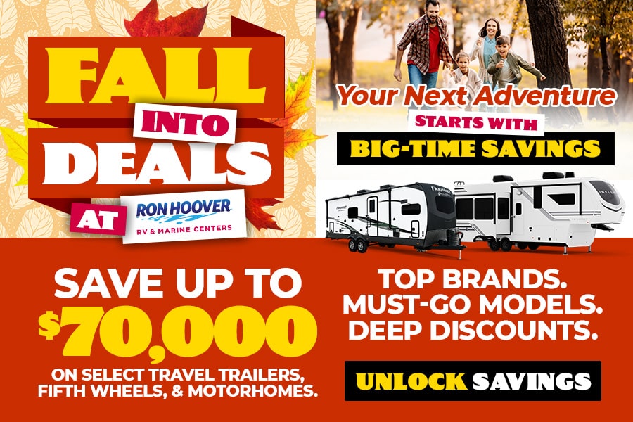 Ron Hoover RV's Fall Into savings
