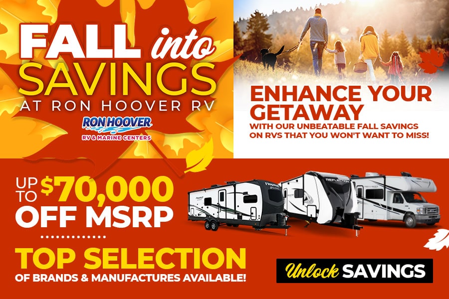 Ron Hoover RV's Fall Into savings