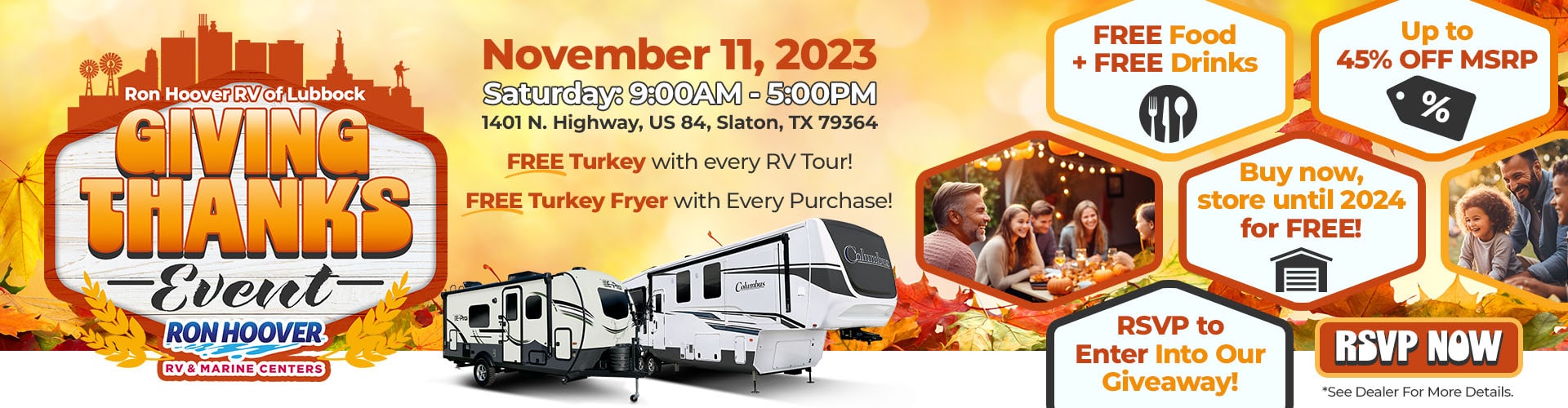 Lubbock RV Show | Ron Hoover RV in TX