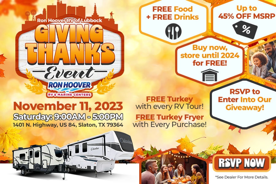 Lubbock RV Show | Ron Hoover RV in TX