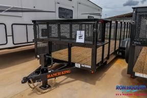 New 2024 RANCH KING 20" LANDSCAPE TRAILER Photo