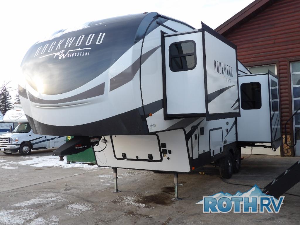New 2023 Forest River RV Rockwood Signature 2442BS Fifth Wheel at Roth RV |  Deerwood