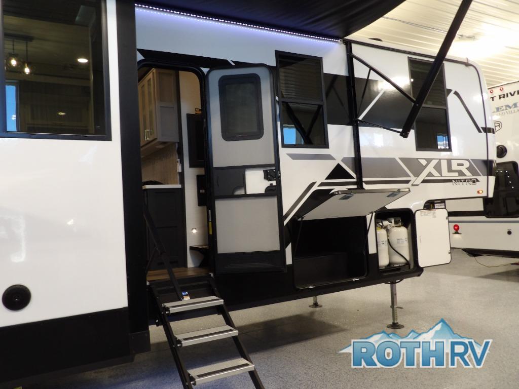 New 2025 Forest River RV XLR Nitro 39G15 Toy Hauler Fifth Wheel at