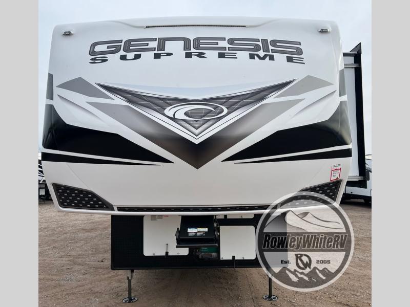 New 2025 Genesis Supreme 37 CKXL Toy Hauler Fifth Wheel at