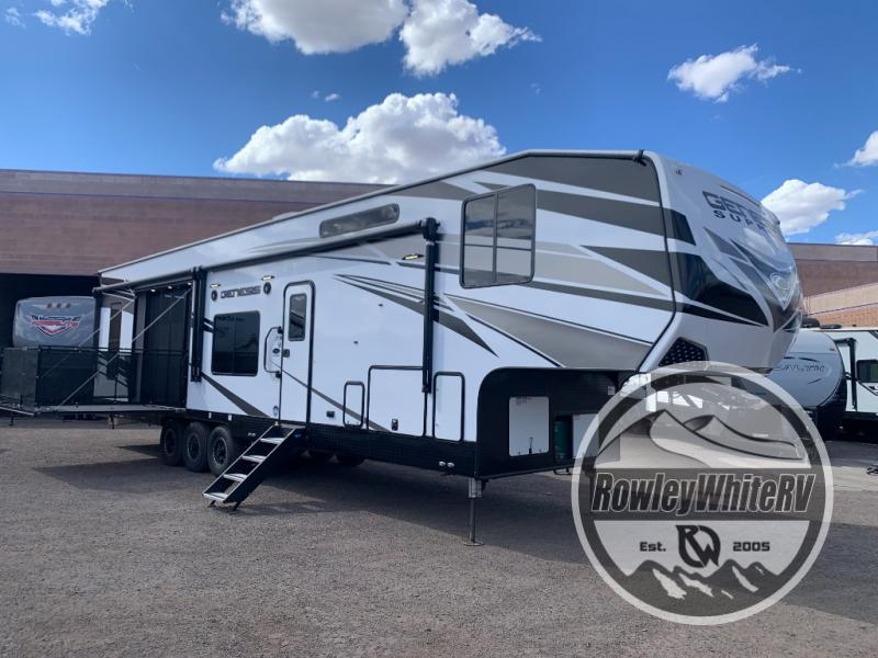 New 2024 Genesis Supreme 40 CRPXL Toy Hauler Fifth Wheel at Rowley