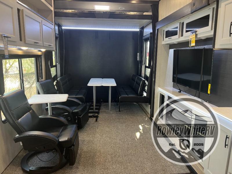 New 2025 Genesis Supreme G335CKG Toy Hauler Fifth Wheel at