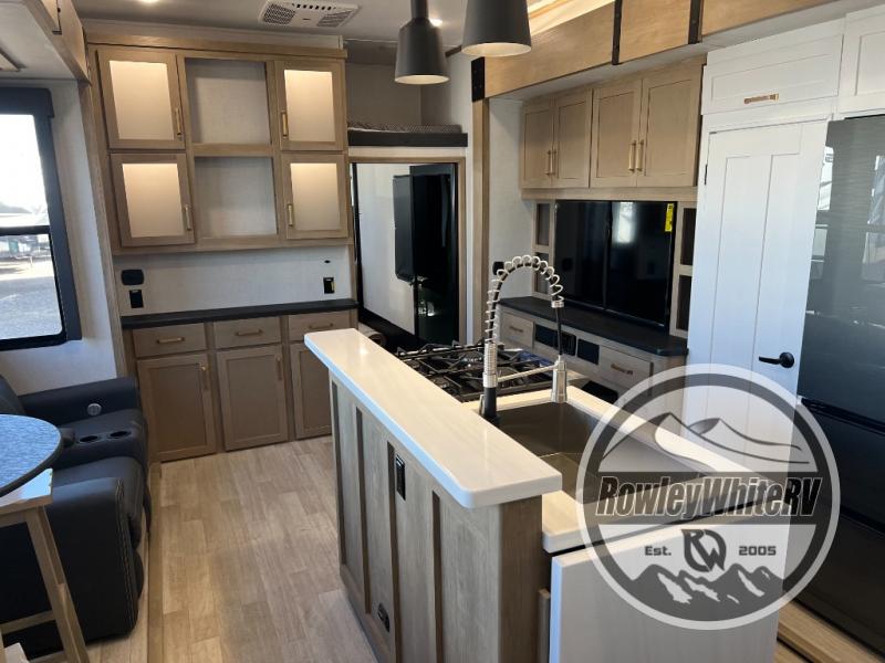 New 2024 Keystone RV Raptor 428 Toy Hauler Fifth Wheel at Rowley White