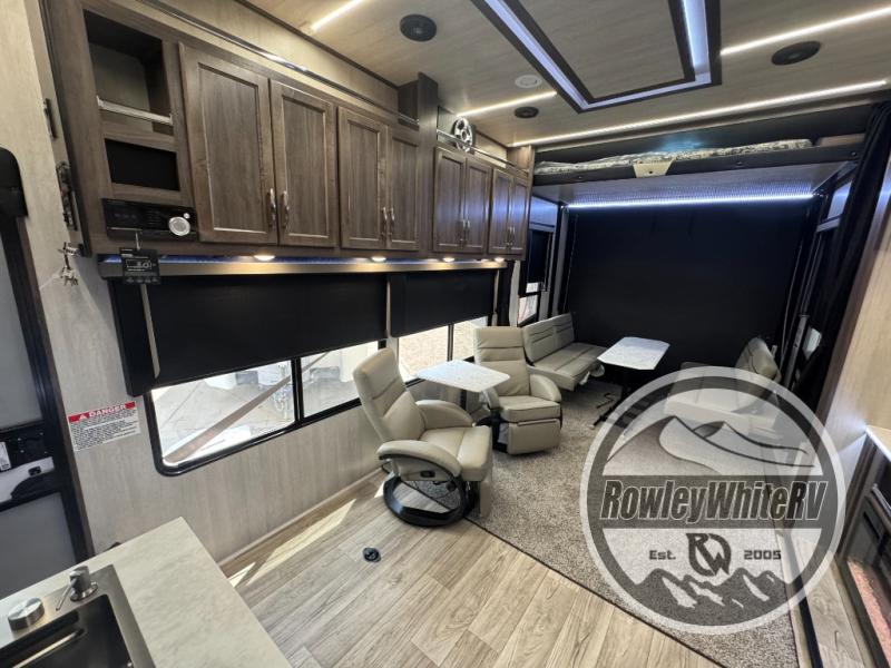 New 2025 Genesis Supreme G3416TS Toy Hauler Fifth Wheel at Rowley