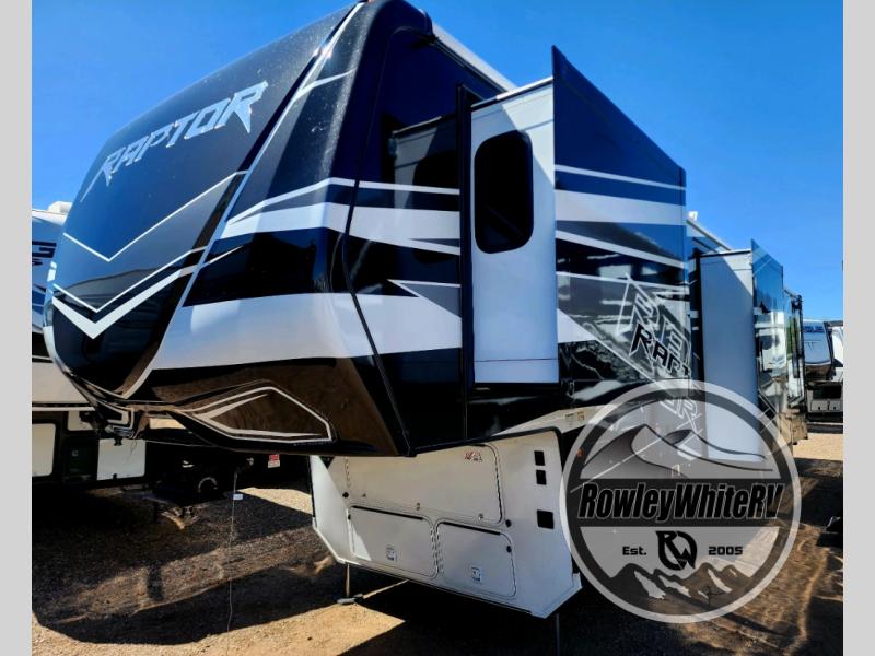 New 2024 Keystone RV Raptor 415 Toy Hauler Fifth Wheel at Rowley White ...