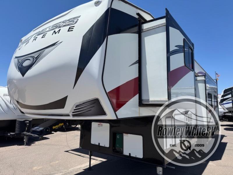 Used 2020 Genesis Supreme 37 GSXL Toy Hauler Fifth Wheel at