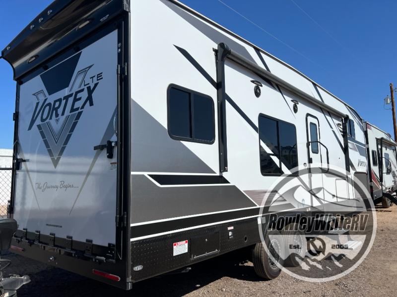 New 2025 Genesis Supreme Vortex V295LTE Toy Hauler Fifth Wheel at