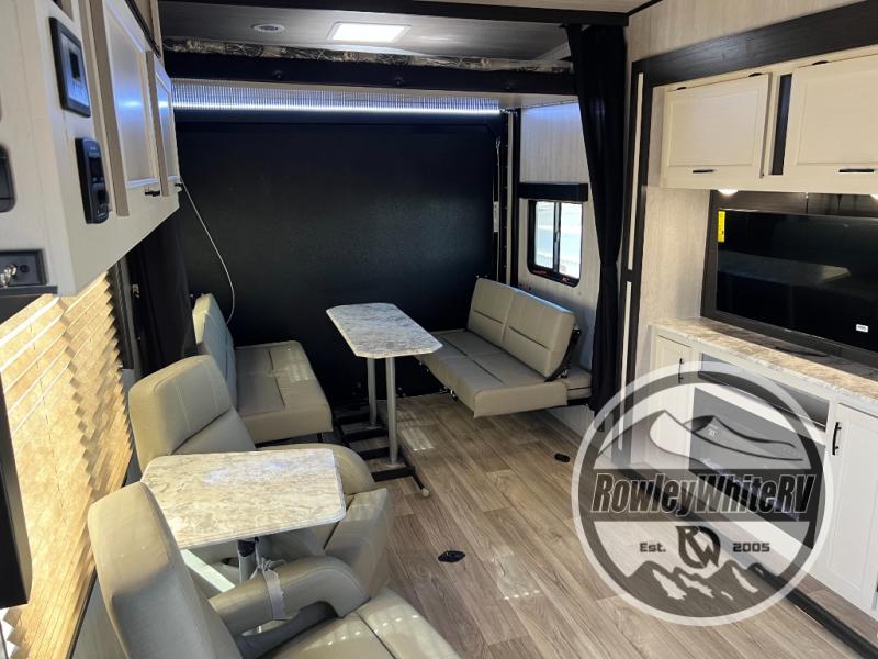 New 2025 Genesis Supreme Vortex V295LTE Toy Hauler Fifth Wheel at