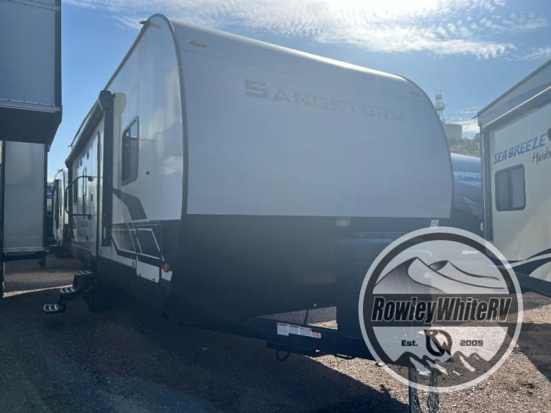 New 2023 Forest River RV Sandstorm 250GLE Toy Hauler Travel Trailer at